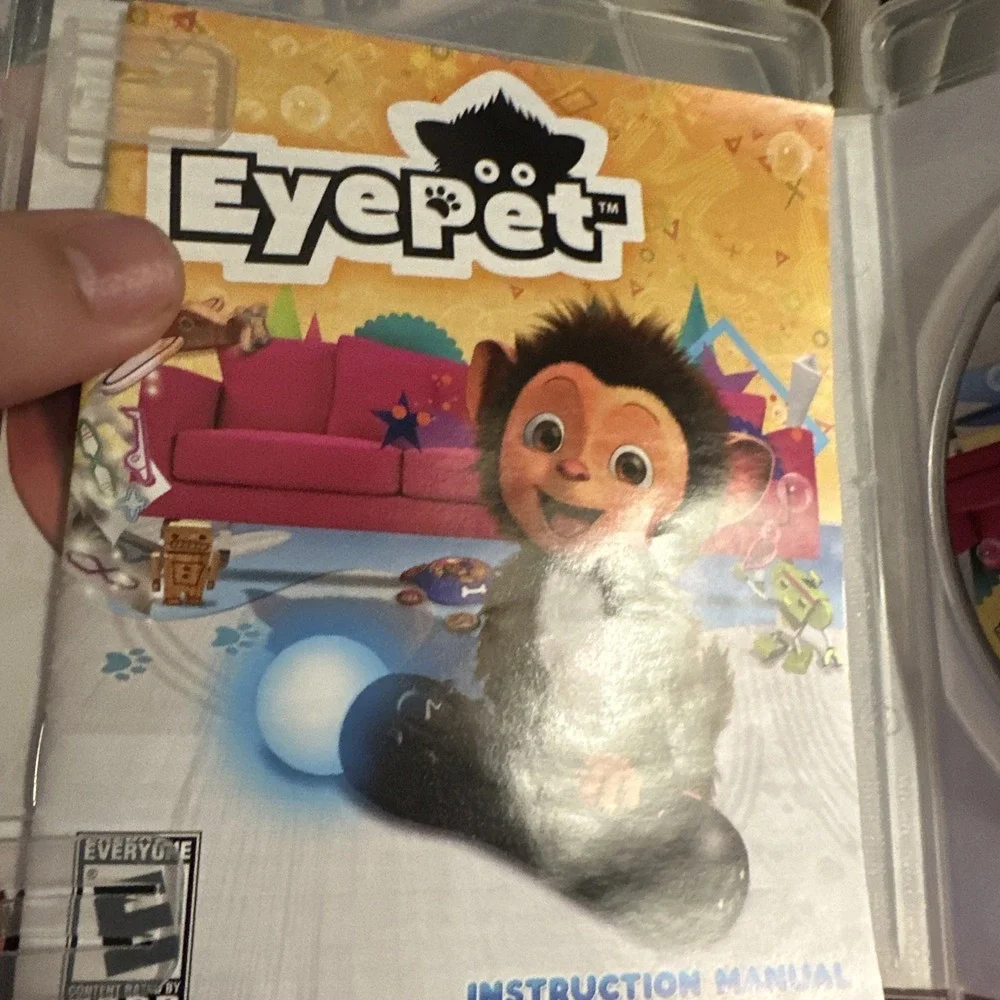 EyePet Sony PlayStation 3 PS3 2010 Simulation Game E-Everyone 0711719821427